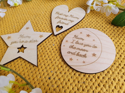 Personalised Mum coaster/decorative tile set