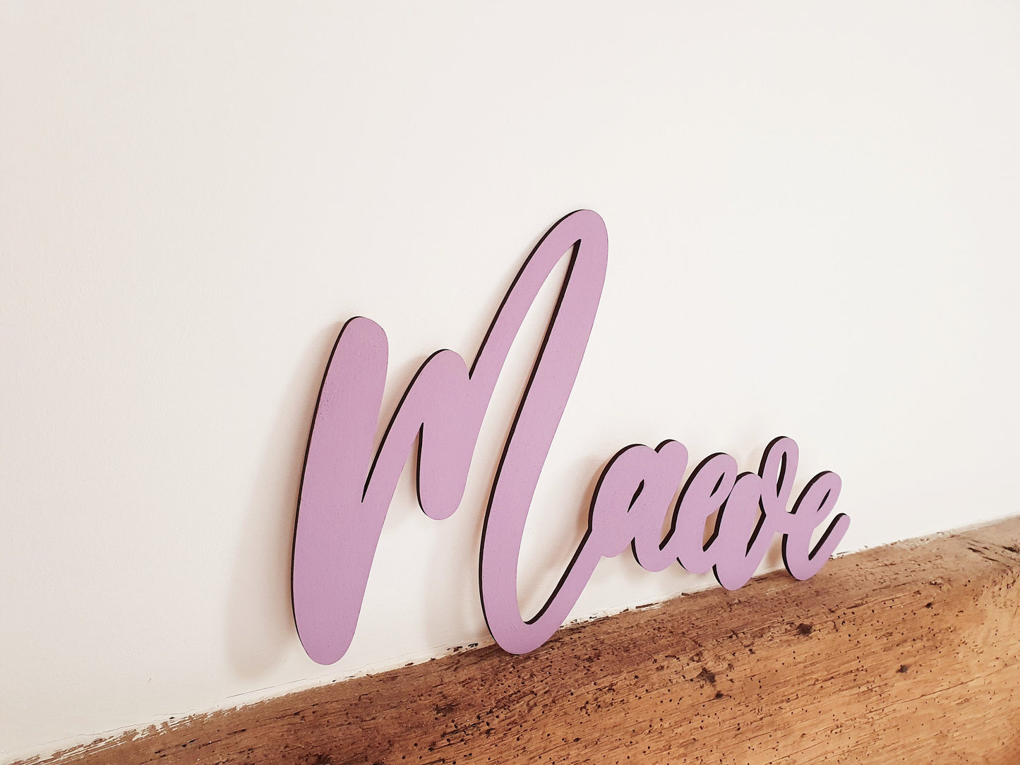 Custom Wooden Name Sign - Wooden Wall Letters - Different Colours & Sizes Available