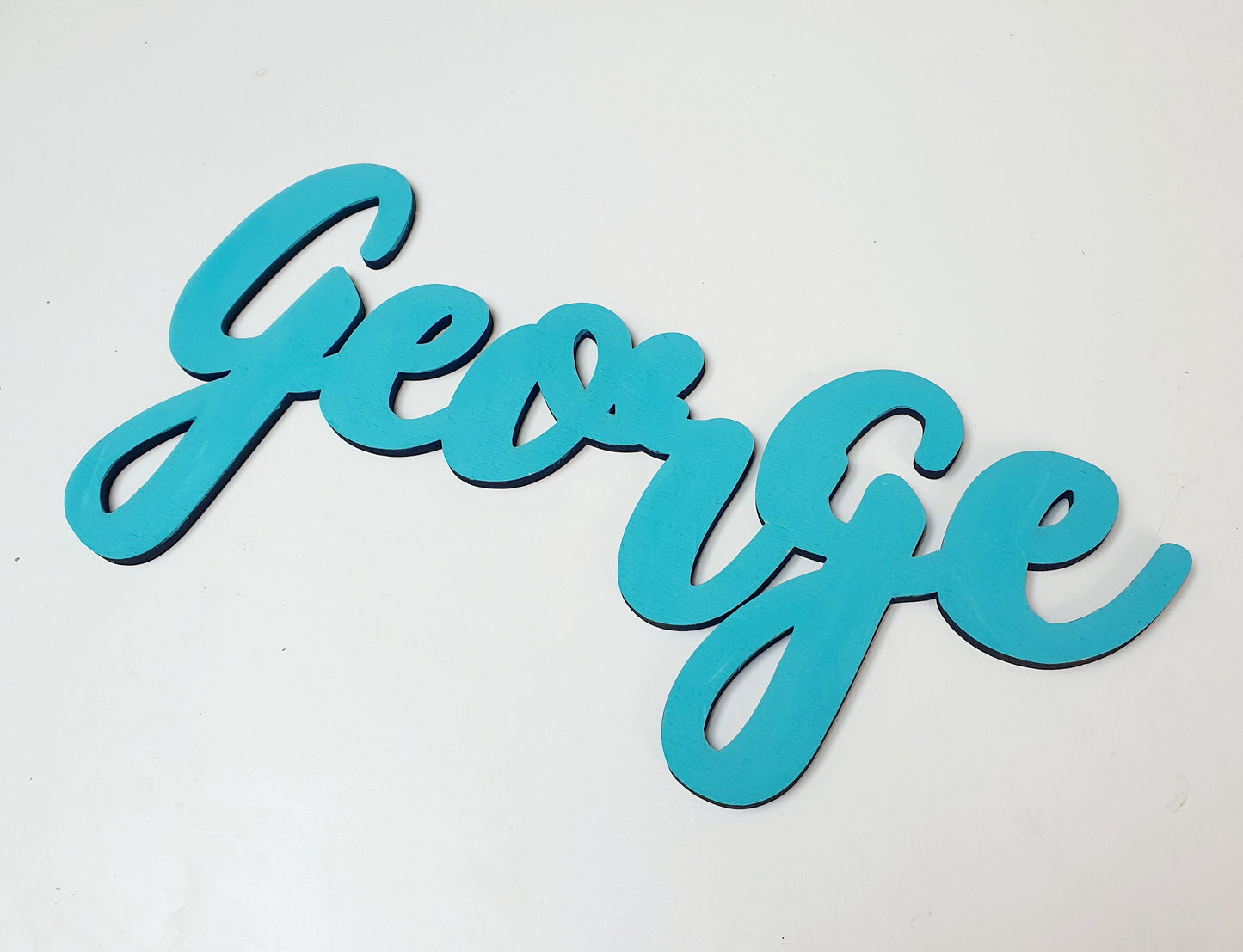 Toybox Wooden Name Sign - Toyboy Letters - Different Colours Available