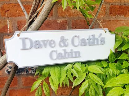 Custom Any Name, Any Wording Streetsign - Personalised Any Text Indoor Or Outdoor Sign - Custom Address Sign Available In A Range Of Colours