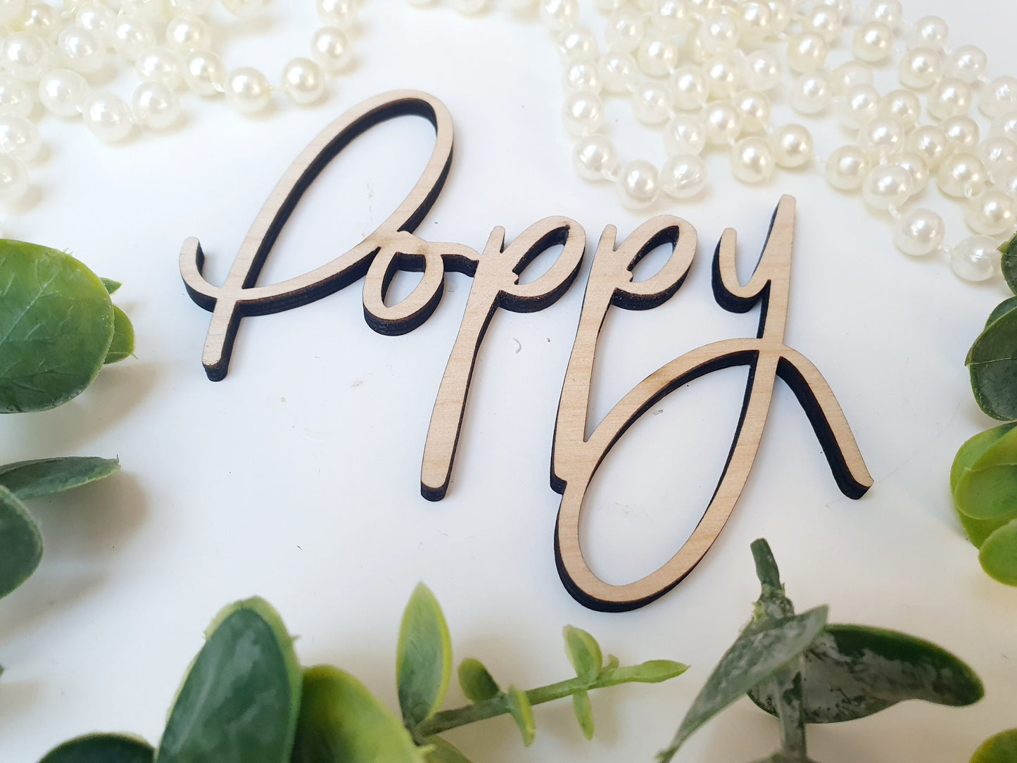 Rustic Personalised Wooden Wedding Place Cards - Modern Wooden Letters Wedding Favours - Wedding Name Places - Wedding Titles