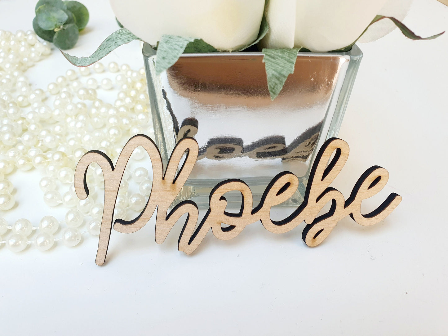 Wedding Name Places - Unique Wedding Wooden Letters - Custom Wedding Favours - Wedding Titles - Wooden Names