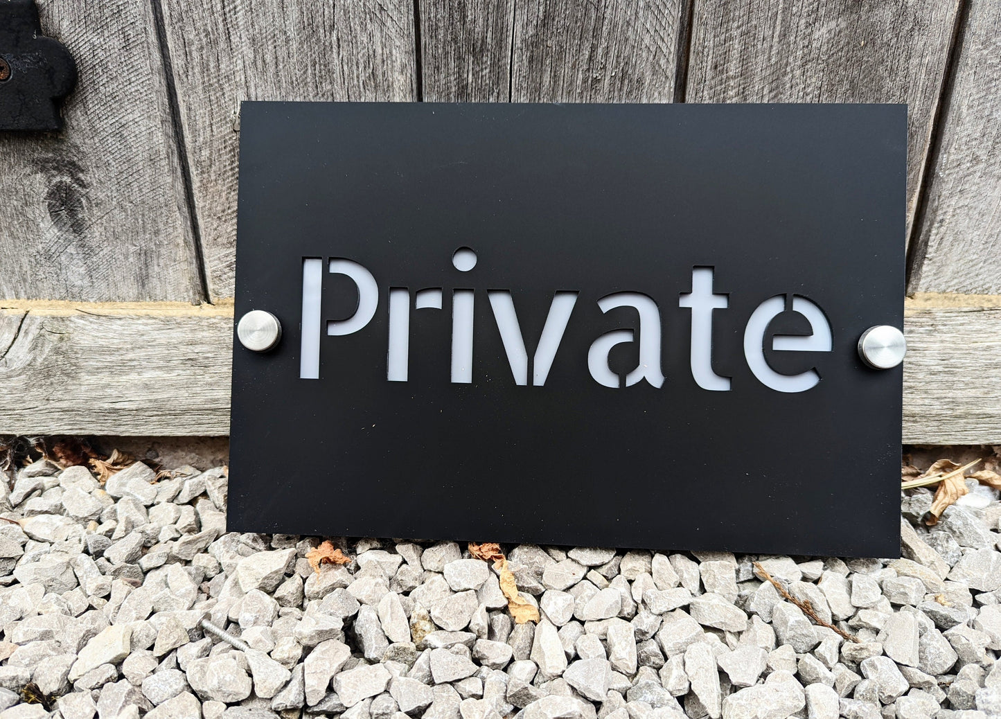 Private Sign for House. Outdoor Private Sign for Drive. House Private Sign for Door. Acrylic Private Wall Sign. Gate Private Sign.