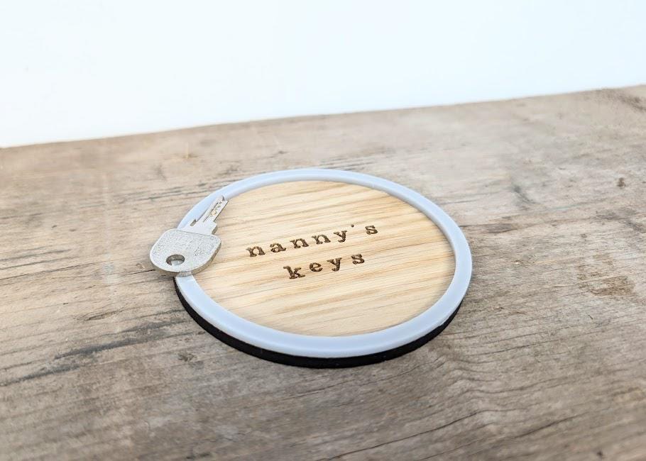 Personalised Key Trinket Tray, Name Key Holder, Trinket Tray, Key Dish, Key Tray, Decorative Key Holder, New Home Gift, Housewarming Gift.