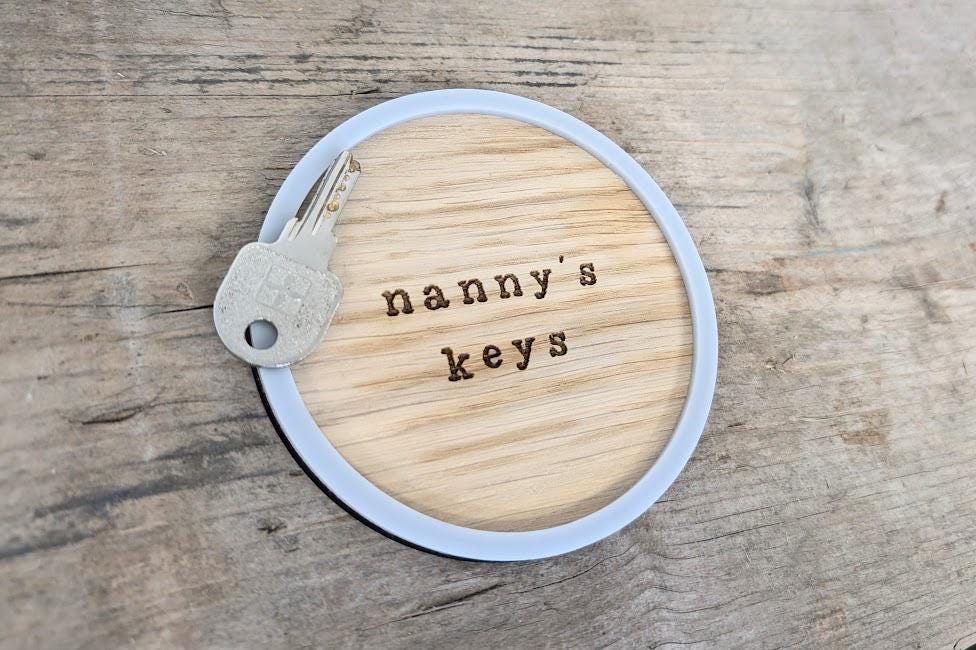 Personalised Key Trinket Tray, Name Key Holder, Trinket Tray, Key Dish, Key Tray, Decorative Key Holder, New Home Gift, Housewarming Gift.