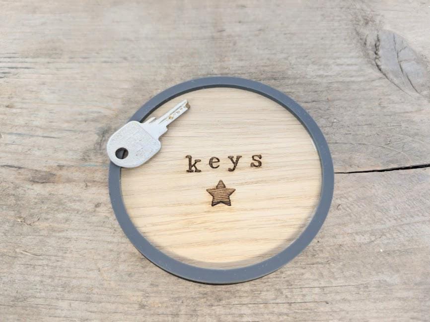 Key Trinket Dish/Tray, Wooden Key Holder, Trinket Tray, Key Dish, Key Tray, Decorative Key Holder, New Home Gift, Housewarming Gift.